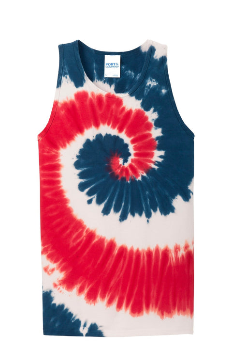 Port & Co PC147TT Tie-Dye Tank Top
