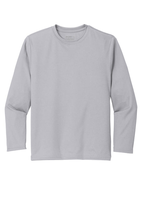 Port & Co PC380YLS Youth Long Sleeve Performance Tee