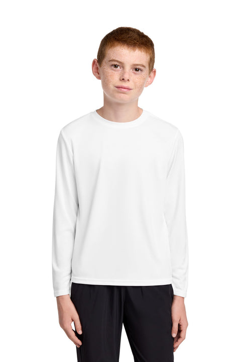 Port & Co PC380YLS Youth Long Sleeve Performance Tee