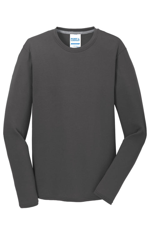 Port & Co PC381LS Long Sleeve Performance Blend Tee