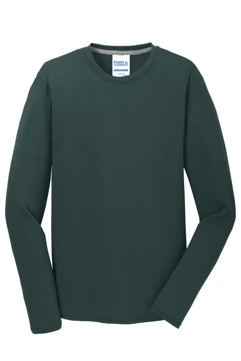 Port & Co PC381LS Long Sleeve Performance Blend Tee