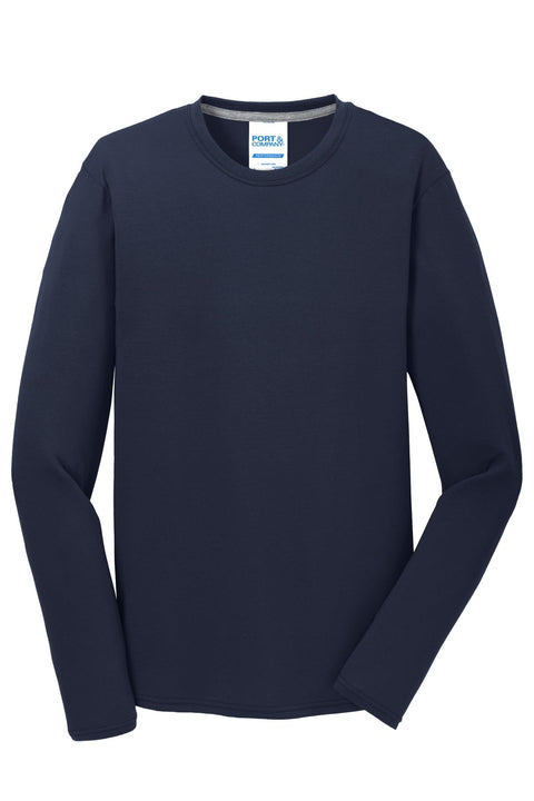Port & Co PC381LS Long Sleeve Performance Blend Tee