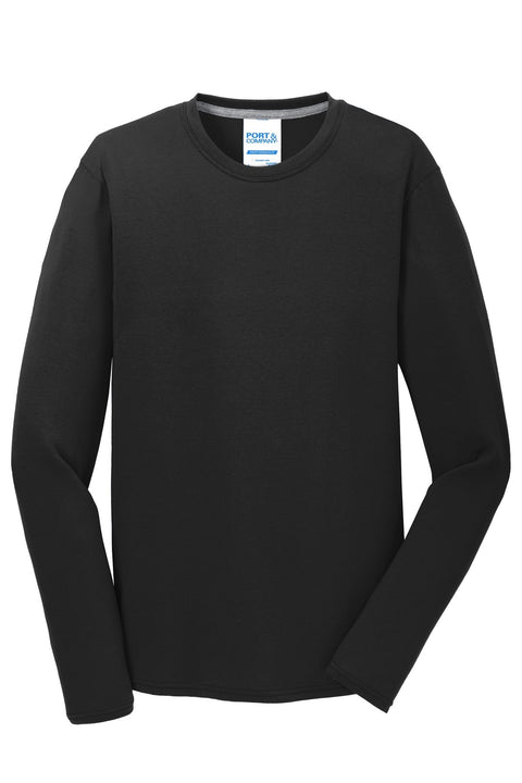 Port & Co PC381LS Long Sleeve Performance Blend Tee