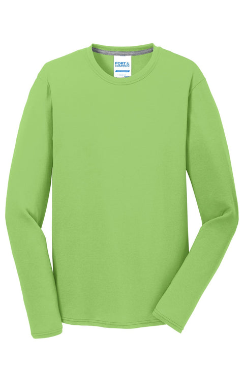 Port & Co PC381LS Long Sleeve Performance Blend Tee
