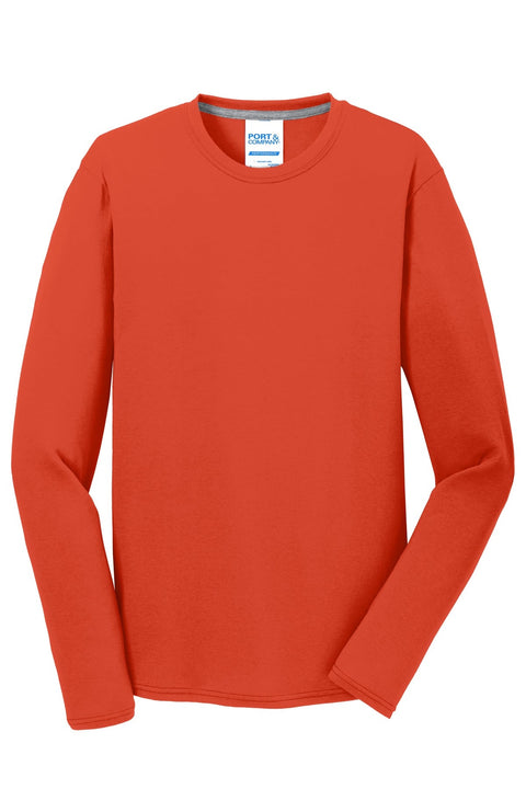 Port & Co PC381LS Long Sleeve Performance Blend Tee