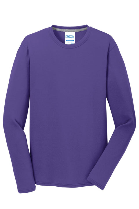 Port & Co PC381LS Long Sleeve Performance Blend Tee