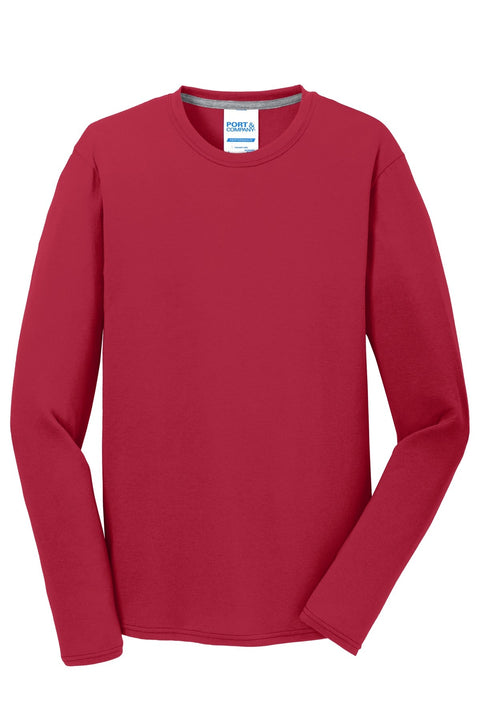 Port & Co PC381LS Long Sleeve Performance Blend Tee