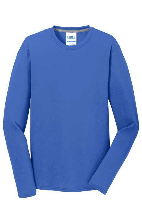 Port & Co PC381LS Long Sleeve Performance Blend Tee