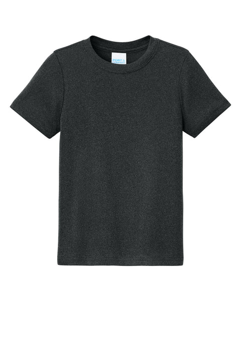 Port & Co PC390Y Youth Heather Performance Tee