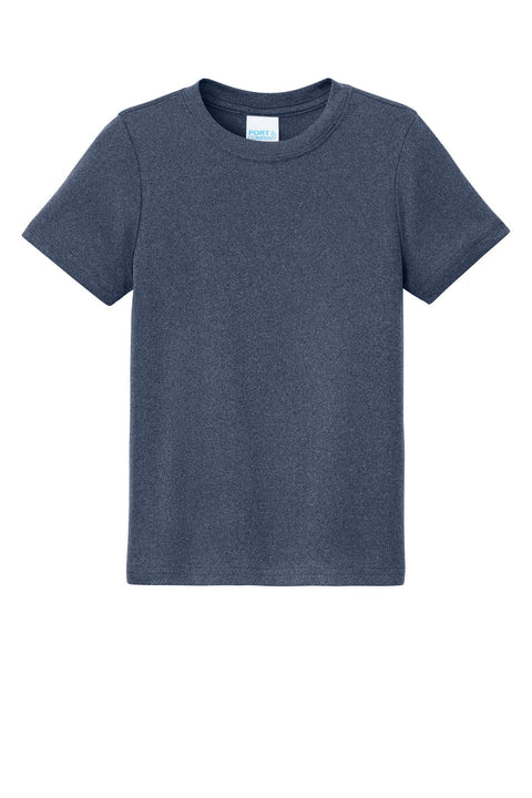 Port & Co PC390Y Youth Heather Performance Tee