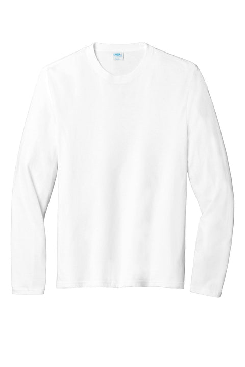 Port & Co PC455LS Long Sleeve Fan Favorite  Blend Tee