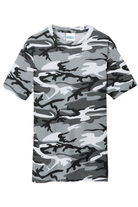 Port & Co PC54C Core Cotton Camo Tee