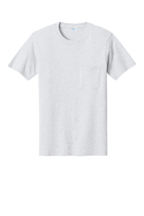 Port & Co PC54P Core Cotton Pocket Tee