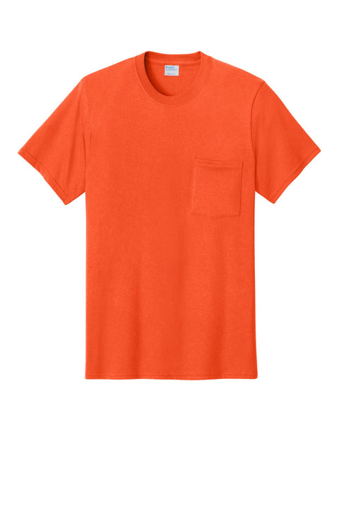 Port & Co PC54P Core Cotton Pocket Tee