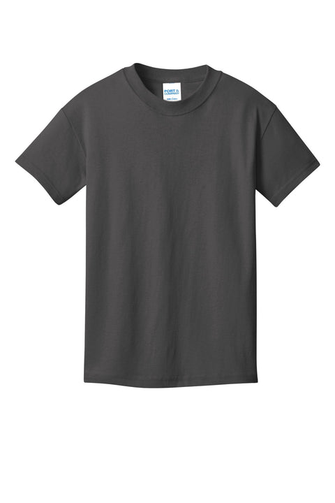 Port & Co PC54YDTG Youth Core Cotton DTG Tee
