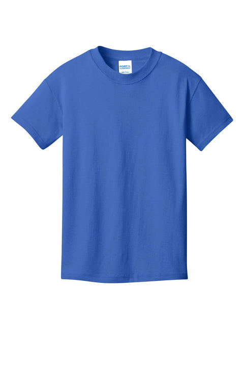 Port & Co PC54YDTG Youth Core Cotton DTG Tee