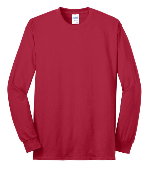 Port & Co PC55LST Tall Long Sleeve Core Blend Tee