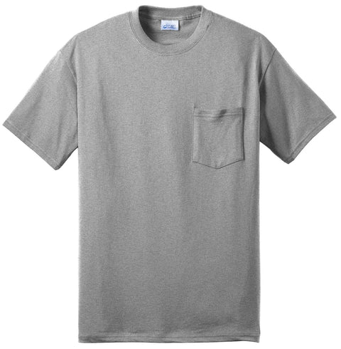 Port & Co PC55PT Tall Core Blend Pocket Tee
