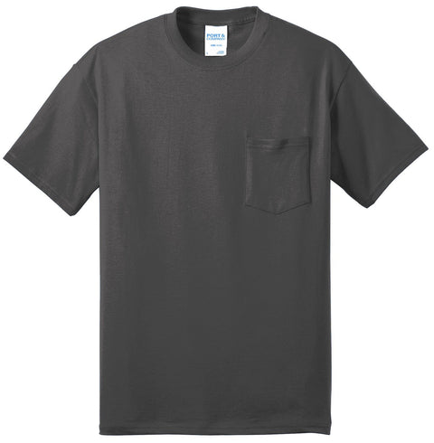 Port & Co PC55PT Tall Core Blend Pocket Tee