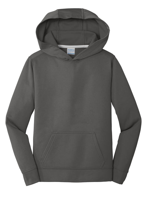 Port & Co PC590YH Youth Performance Fleece Pullover Hooded Sweatshirt