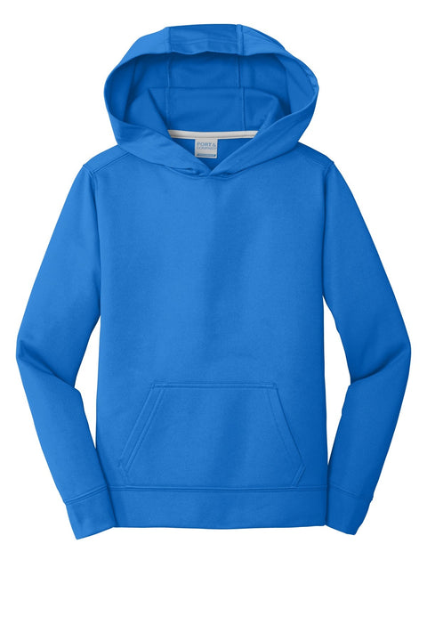 Port & Co PC590YH Youth Performance Fleece Pullover Hooded Sweatshirt
