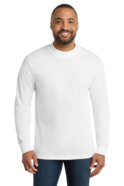 Port & Co PC61M Essential Mock Turtleneck