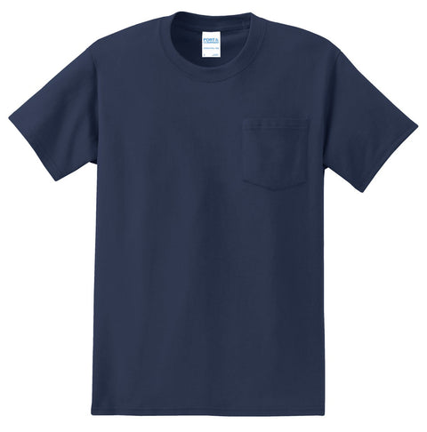 Port & Co PC61PT Tall Essential Pocket Tee