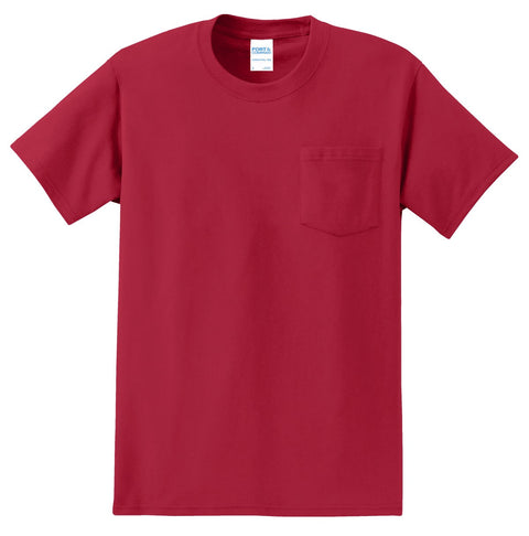 Port & Co PC61PT Tall Essential Pocket Tee