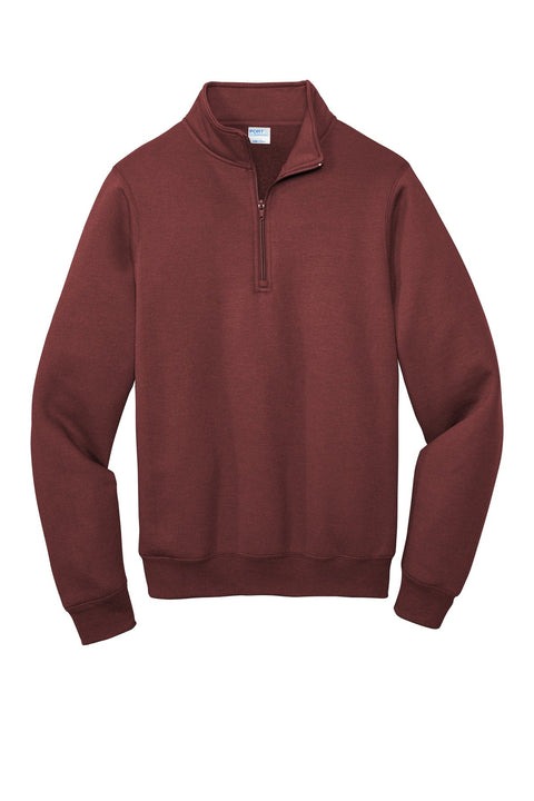 Port & Co PC78Q Core Fleece 1/4-Zip Pullover Sweatshirt