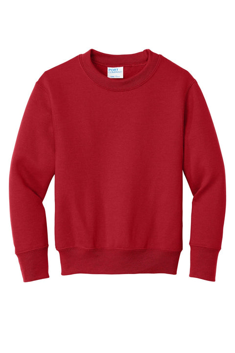 Port & Co PC78Y Youth Core Fleece Crewneck Sweatshirt