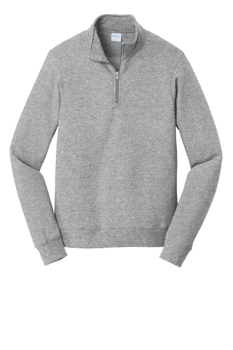Port & Co PC850Q Fan Favorite Fleece 1/4-Zip Pullover Sweatshirt