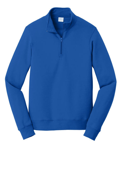 Port & Co PC850Q Fan Favorite Fleece 1/4-Zip Pullover Sweatshirt