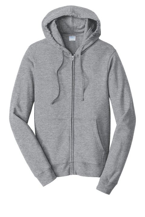 Port & Co PC850ZH Fan Favorite Fleece Full-Zip Hooded Sweatshirt