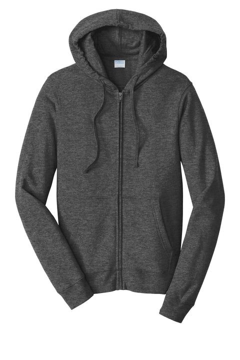 Port & Co PC850ZH Fan Favorite Fleece Full-Zip Hooded Sweatshirt