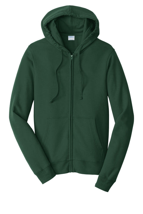 Port & Co PC850ZH Fan Favorite Fleece Full-Zip Hooded Sweatshirt