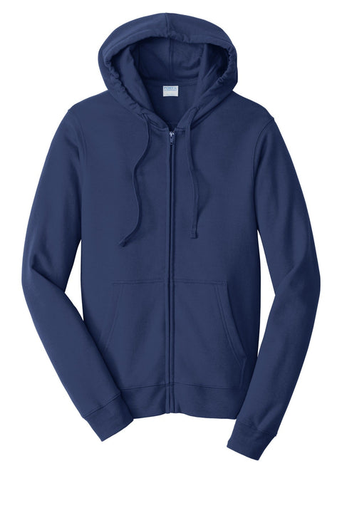 Port & Co PC850ZH Fan Favorite Fleece Full-Zip Hooded Sweatshirt