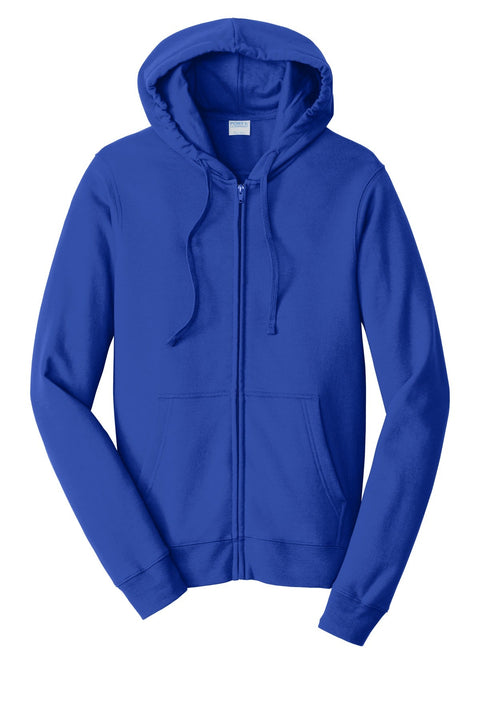 Port & Co PC850ZH Fan Favorite Fleece Full-Zip Hooded Sweatshirt