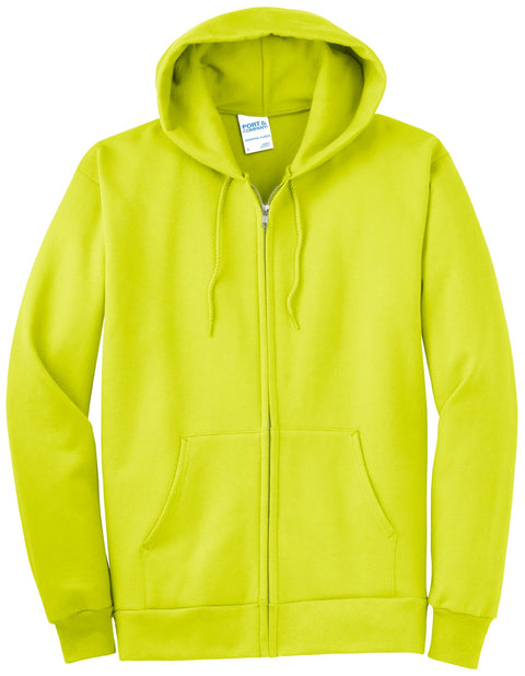 Port & Co PC90ZHT Tall Essential Fleece Full-Zip Hooded Sweatshirt