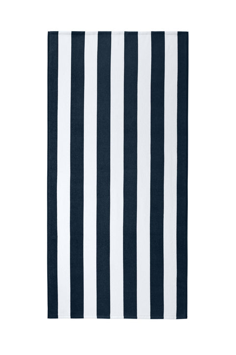Port Authority PT45 Value Cabana Stripe Beach Towel
