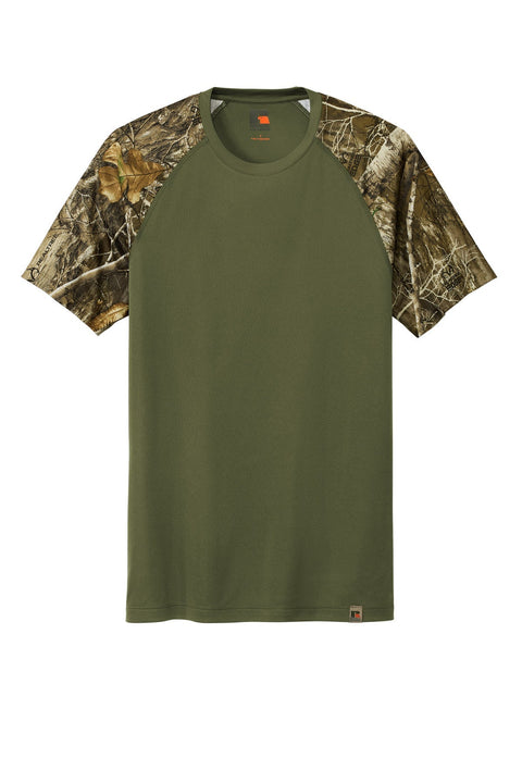 Russell Outdoors RU151 Realtree Colorblock Performance Tee