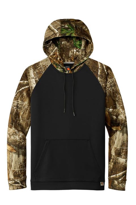 Russell Outdoors RU451 Realtree Performance Colorblock Pullover Hoodie