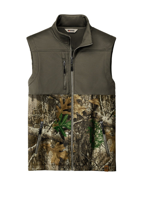 Russell Outdoors RU604 Realtree Atlas Colorblock Soft Shell Vest