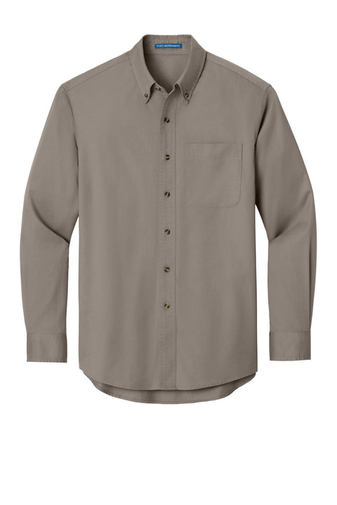 Port Authority S600T Long Sleeve Twill Shirt
