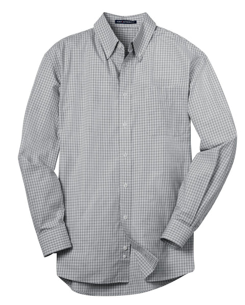 Port Authority S639 Plaid Pattern Easy Care Shirt