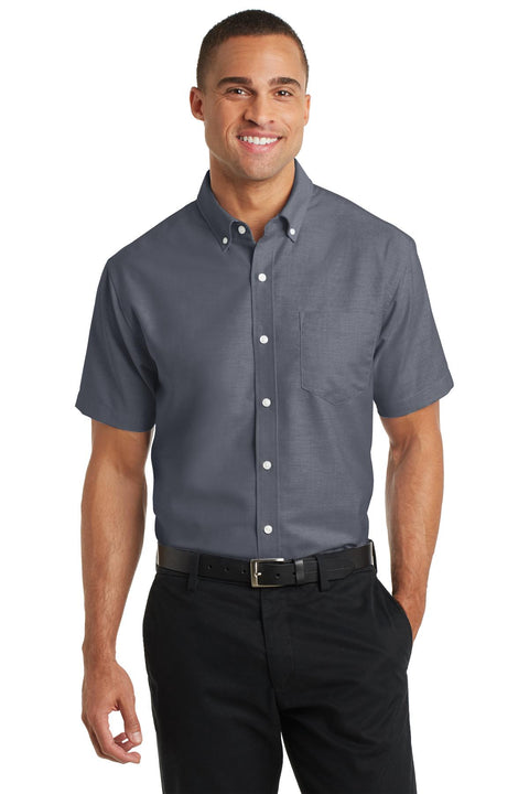 Port Authority S659 Short Sleeve SuperPro Oxford Shirt