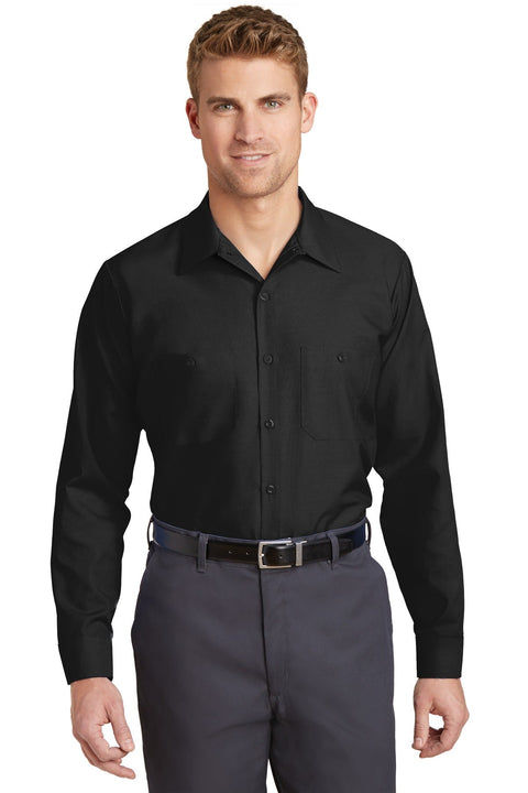 Red Kap SP14LONG Long Size  Long Sleeve Industrial Work Shirt