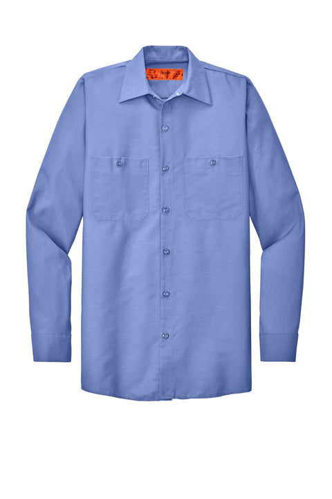 Red Kap SP14LONG Long Size  Long Sleeve Industrial Work Shirt