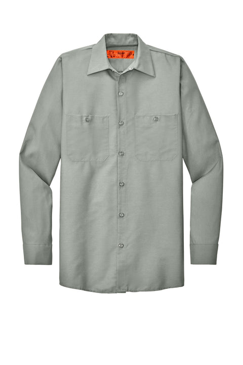 Red Kap SP14LONG Long Size  Long Sleeve Industrial Work Shirt