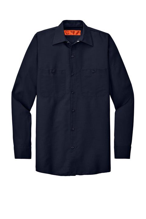 Red Kap SP14LONG Long Size  Long Sleeve Industrial Work Shirt