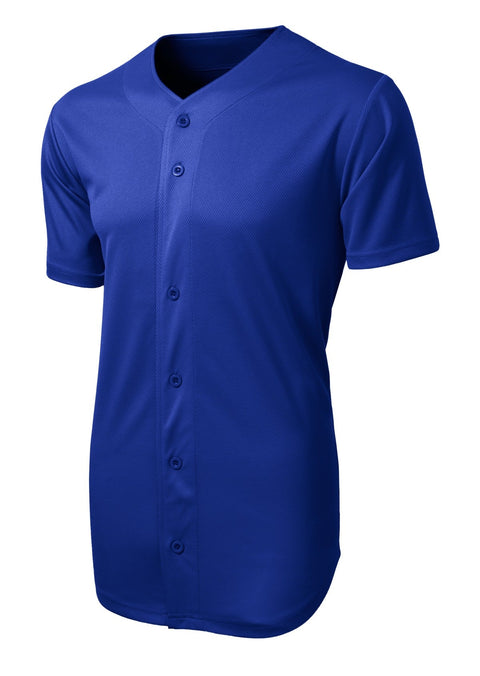 Sport-Tek ST220 PosiCharge Tough Mesh Full-Button Jersey